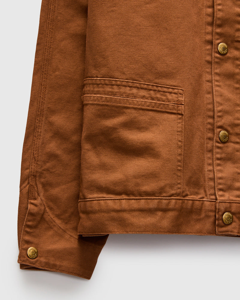Painter Work Jacket in Golden Brown