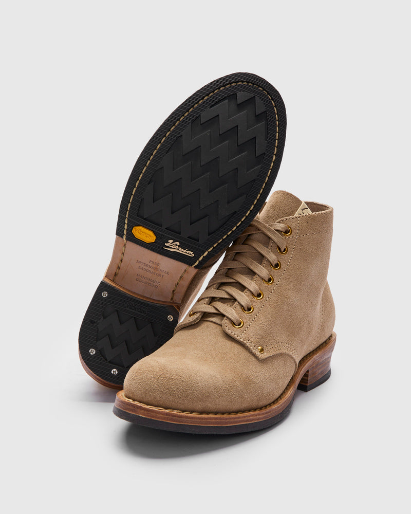 Brigadier Boots-Folk in Sand Suede