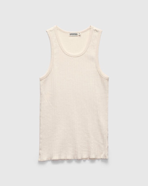 Two-Bit Ribbed Tank in Natural