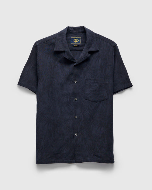 Palm Shirt in Navy