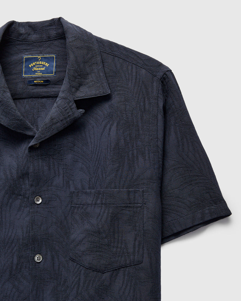 Palm Shirt in Navy