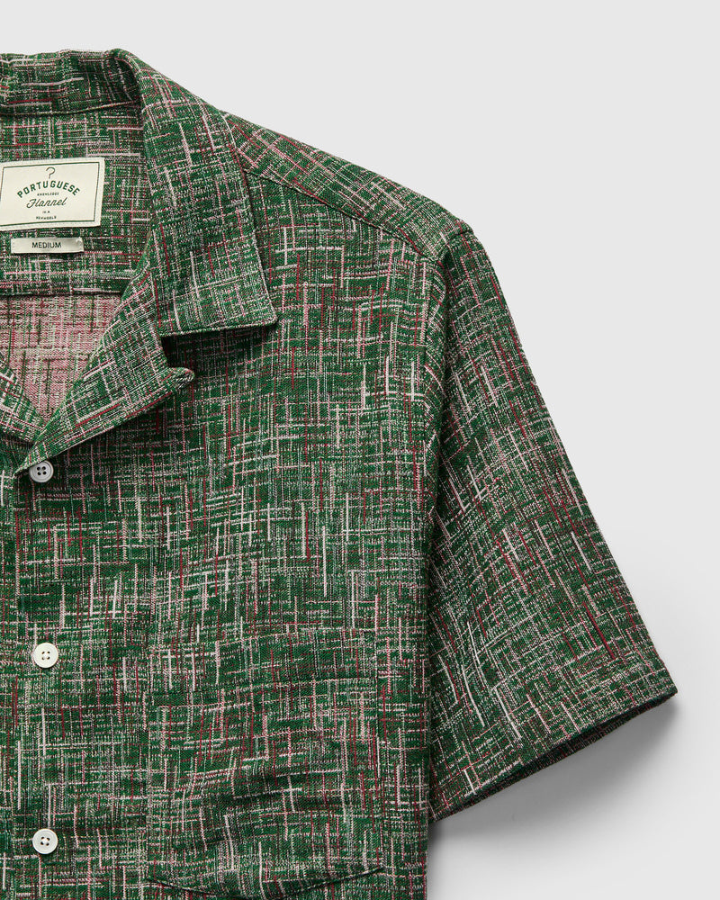Summer Boucle Shirt in Green