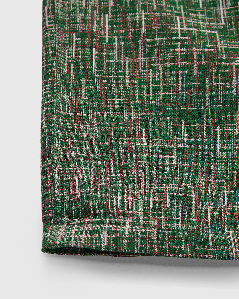 Summer Boucle Shirt in Green