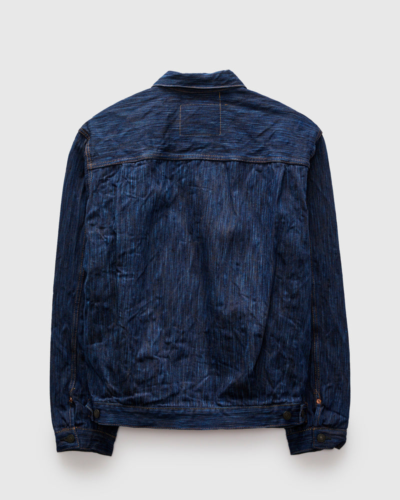 "Awa Shoai Kakishibu" 15oz Natural Dye Selvedge Type-2 Jacket