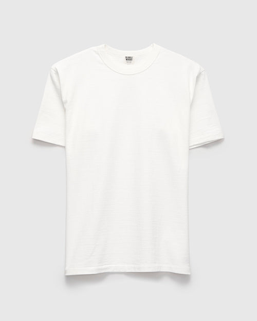 Fallen Cotton Slub Tee in Off White