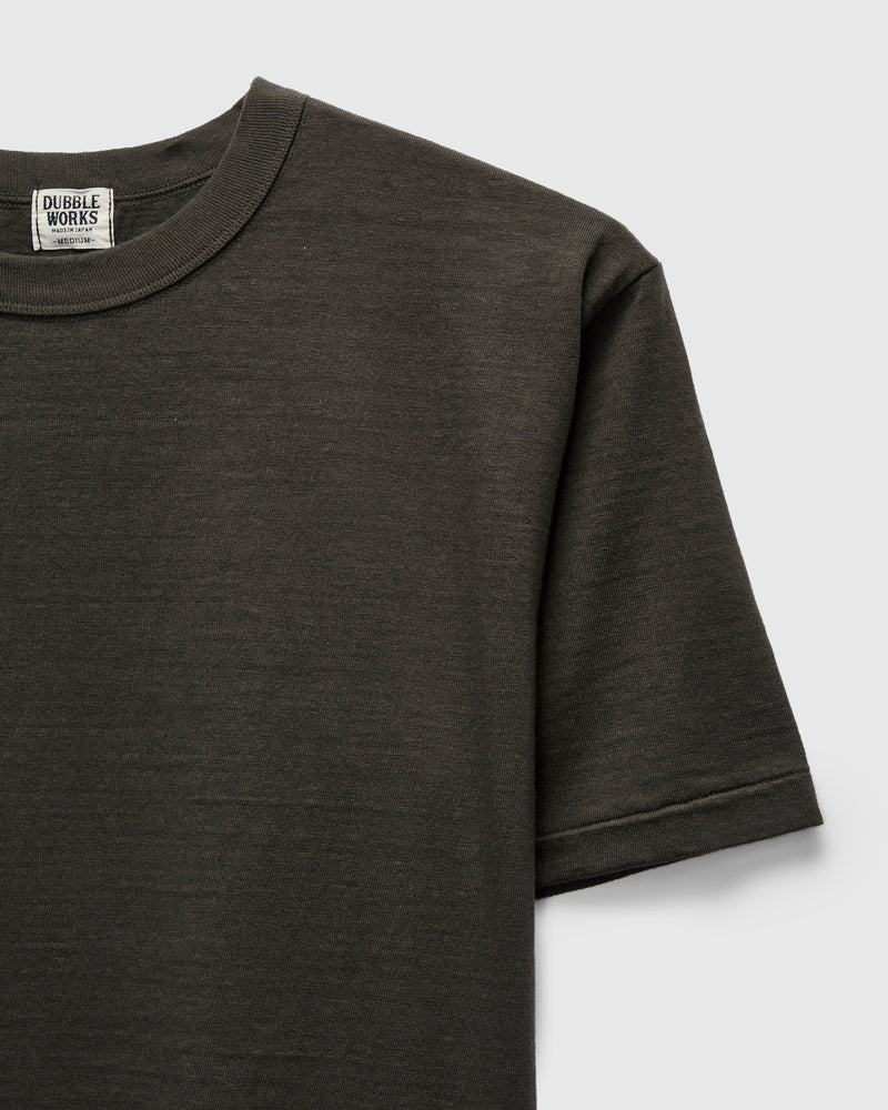Fallen Cotton Slub Tee in Sumikuro