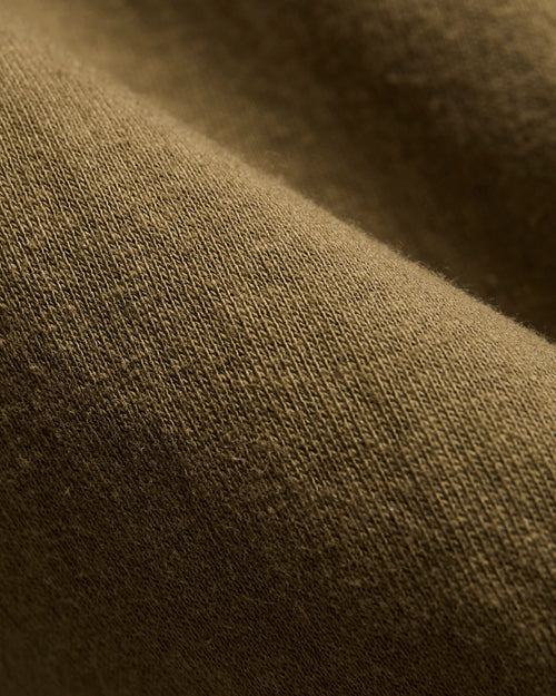 Tsuriami Loopwheel Zip Hoodie in Khaki