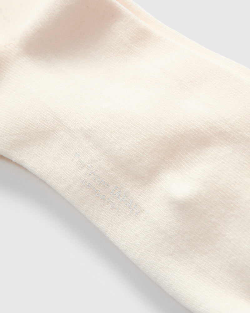 Japanese Flag Socks in Natural