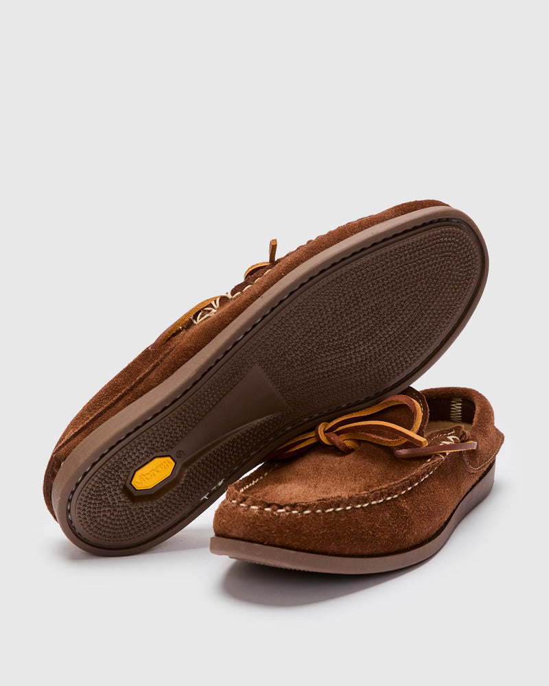 Easymoc Slip-On in Chocolate Grizzly Roughout