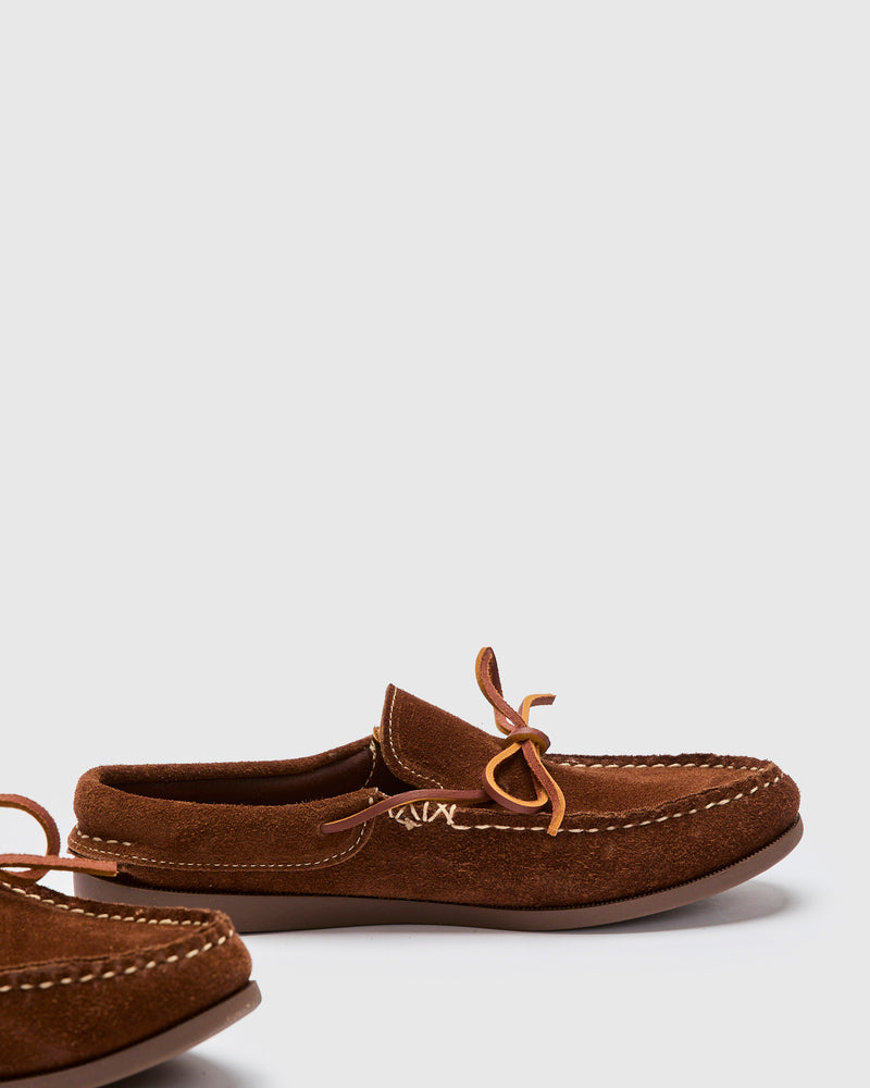 Easymoc Slip-On in Chocolate Grizzly Roughout