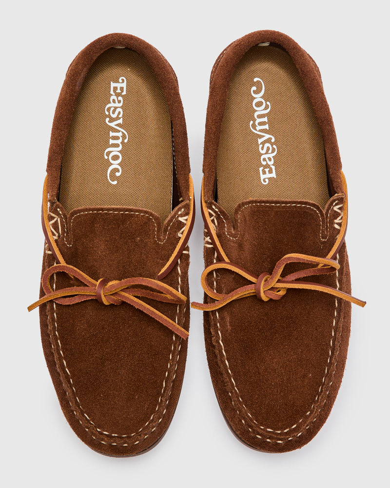 Easymoc Slip-On in Chocolate Grizzly Roughout