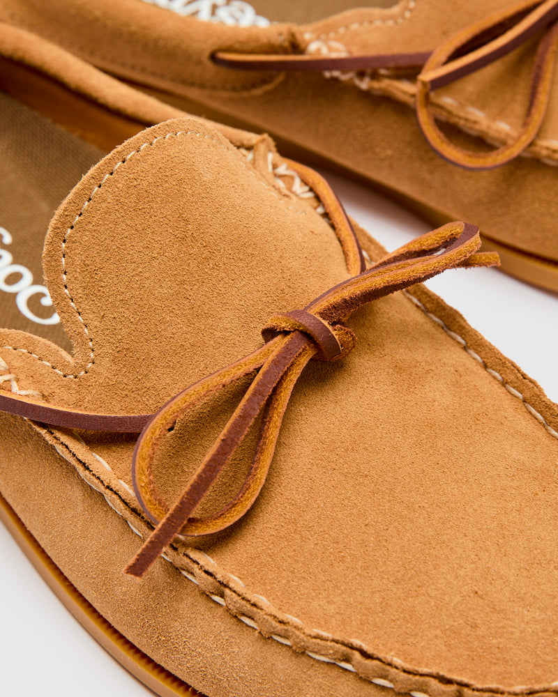 Easymoc Slip-On in Toast Suede