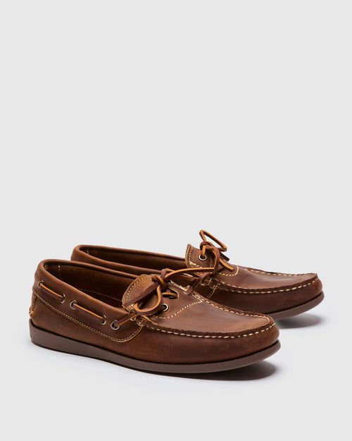 Trooper Moc Loafer in Trail Crazy Horse