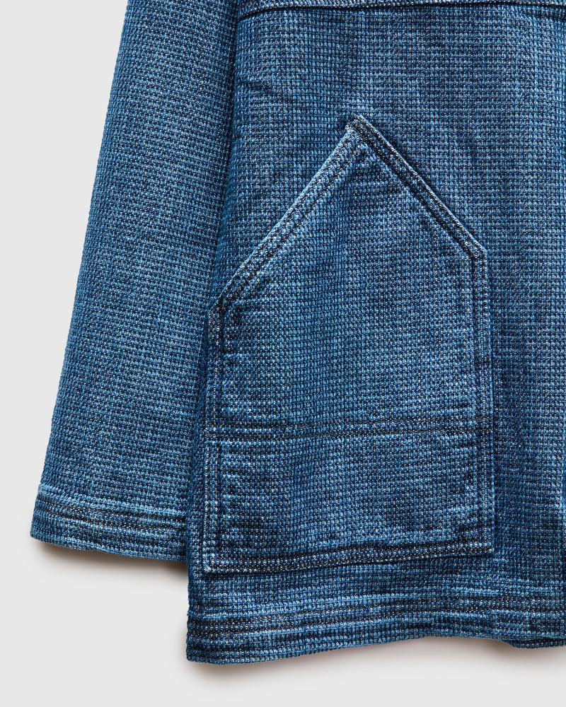 Haori Cardigan in Indigo 3-Year Wash