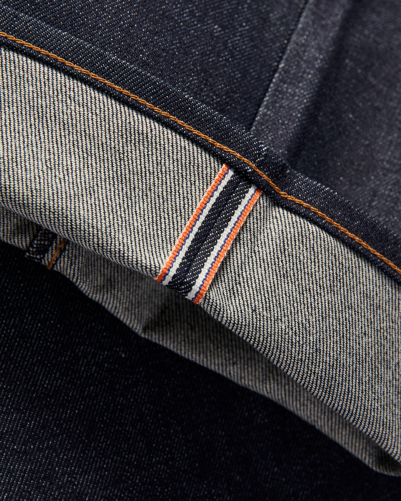 14oz Stretch Selvedge Denim - Pail Loose Straight