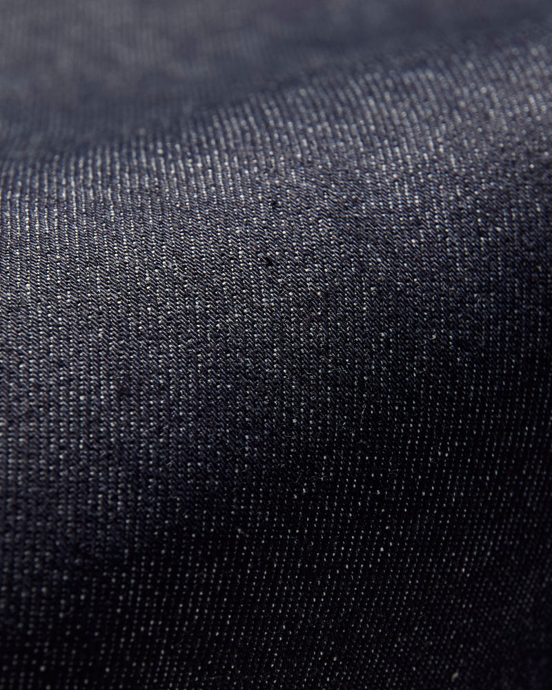 14oz Stretch Selvedge Denim - Pail Loose Straight