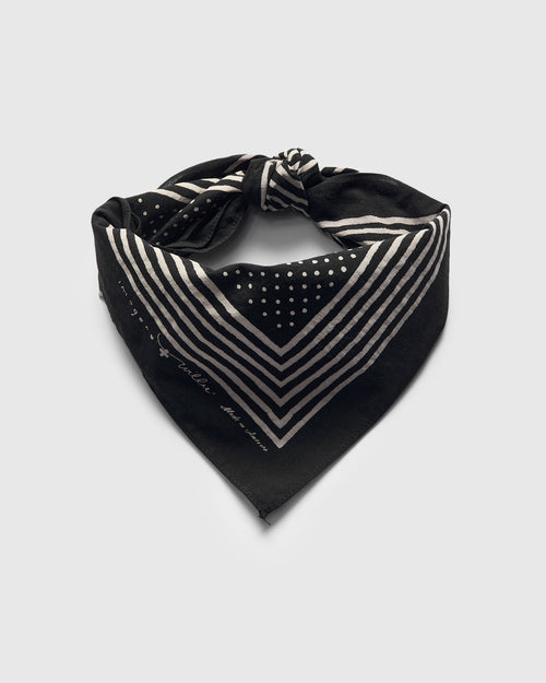 Vintage Bandana in Black