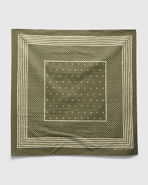 Vintage Bandana in Olive