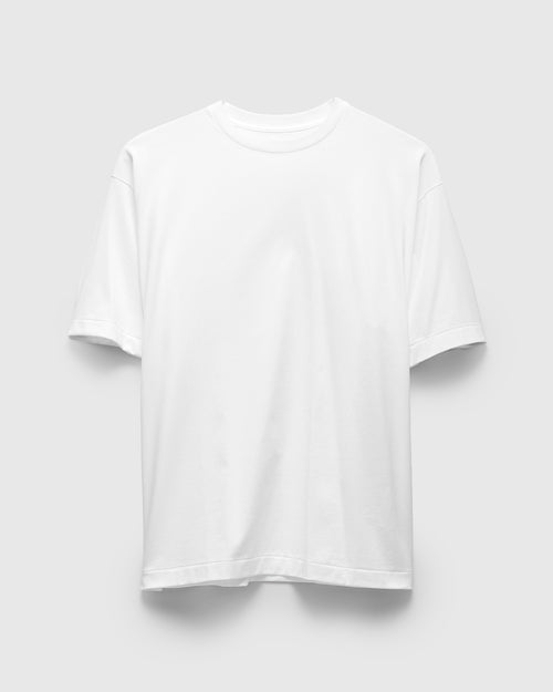 Suvin Cotton Suede Tenjiku S/S Tee in White