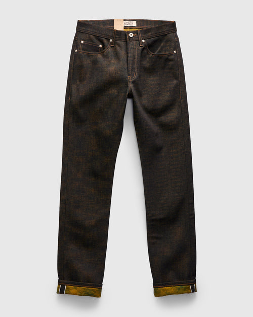 "Citrus Kasuri" 14oz Selvedge Denim - Weird Guy Fit
