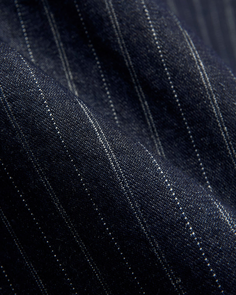 5122 8oz Denim Dobby Stripe Shirt in Indigo