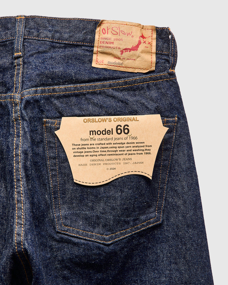 "Model 66" 14oz Selvedge Denim - Straight Fit