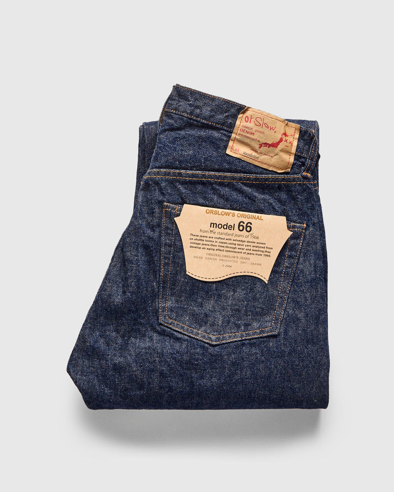 "Model 66" 14oz Selvedge Denim - Straight Fit