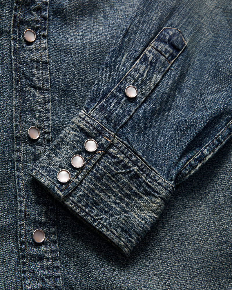 Buffalo Western Workshirt in Dark Wash