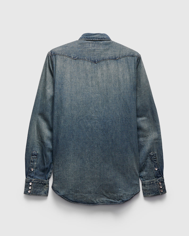 Buffalo Western Workshirt in Dark Wash