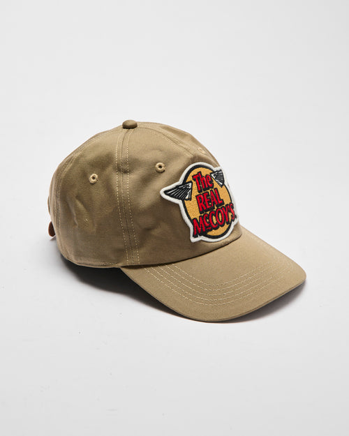 Logo Baseball Cap in Khaki