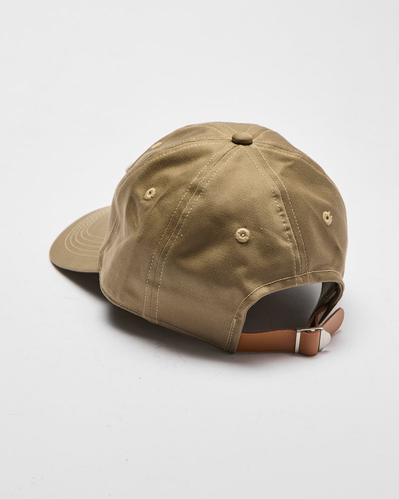 Logo Baseball Cap in Khaki