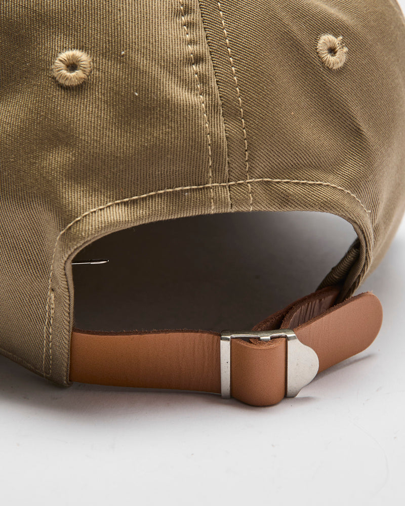 Logo Baseball Cap in Khaki