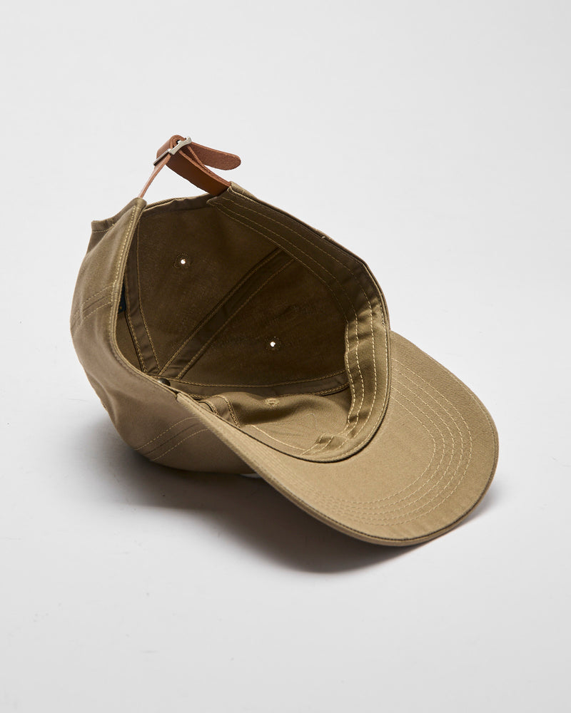 Logo Baseball Cap in Khaki