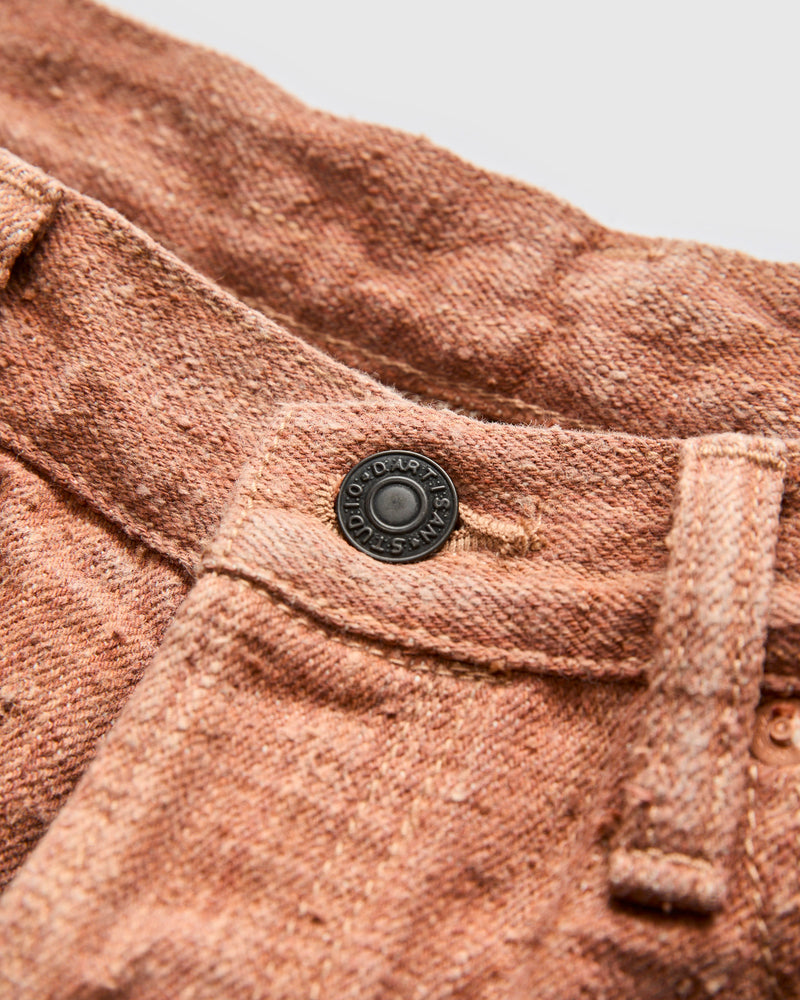 SP-110S "Kaki-Kyoku" 45th Anniversary 16oz Kakishibu Selvedge Denim - Regular Straight Fit