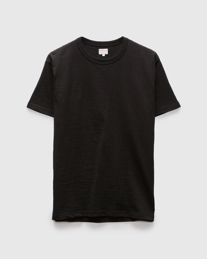 Athletic Loopwheel T-Shirt in Black