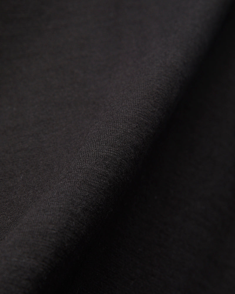 Athletic Loopwheel T-Shirt in Black