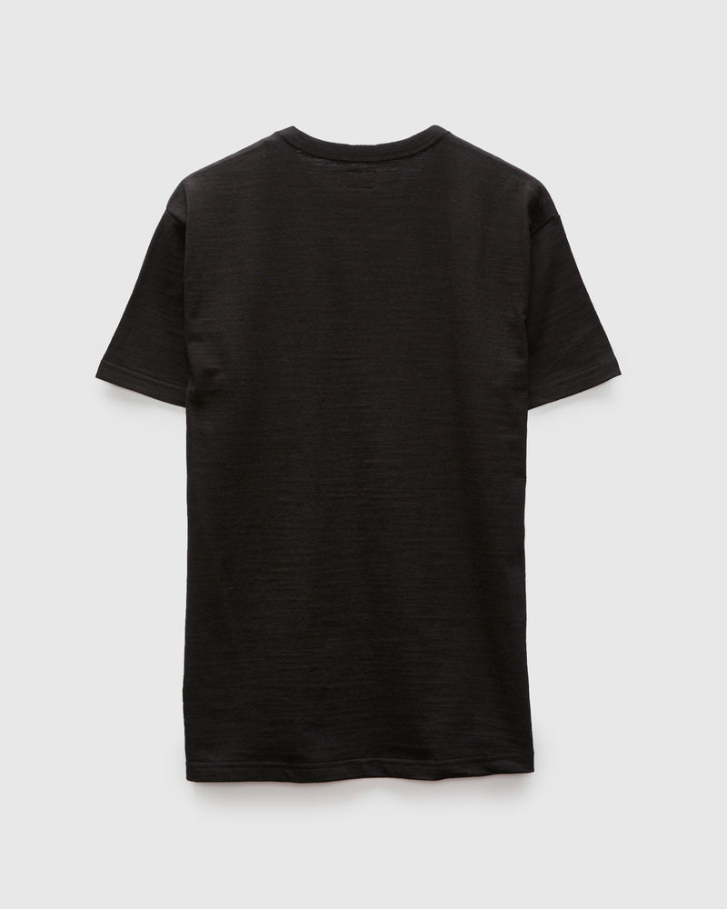 Athletic Loopwheel T-Shirt in Black
