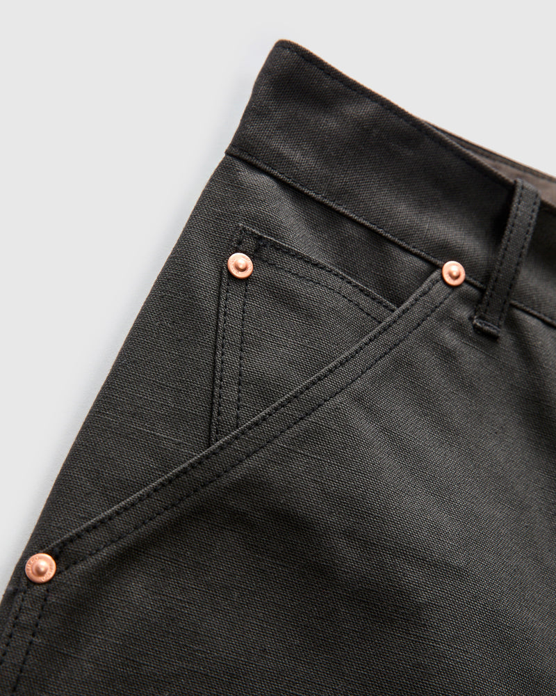 Double Knee Work Trousers in Charcoal