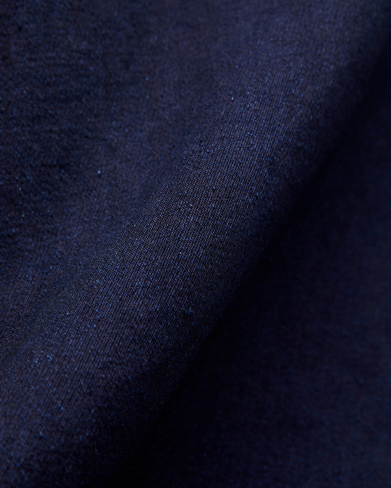Extra Heavy Tricotine Shirt in Indigo