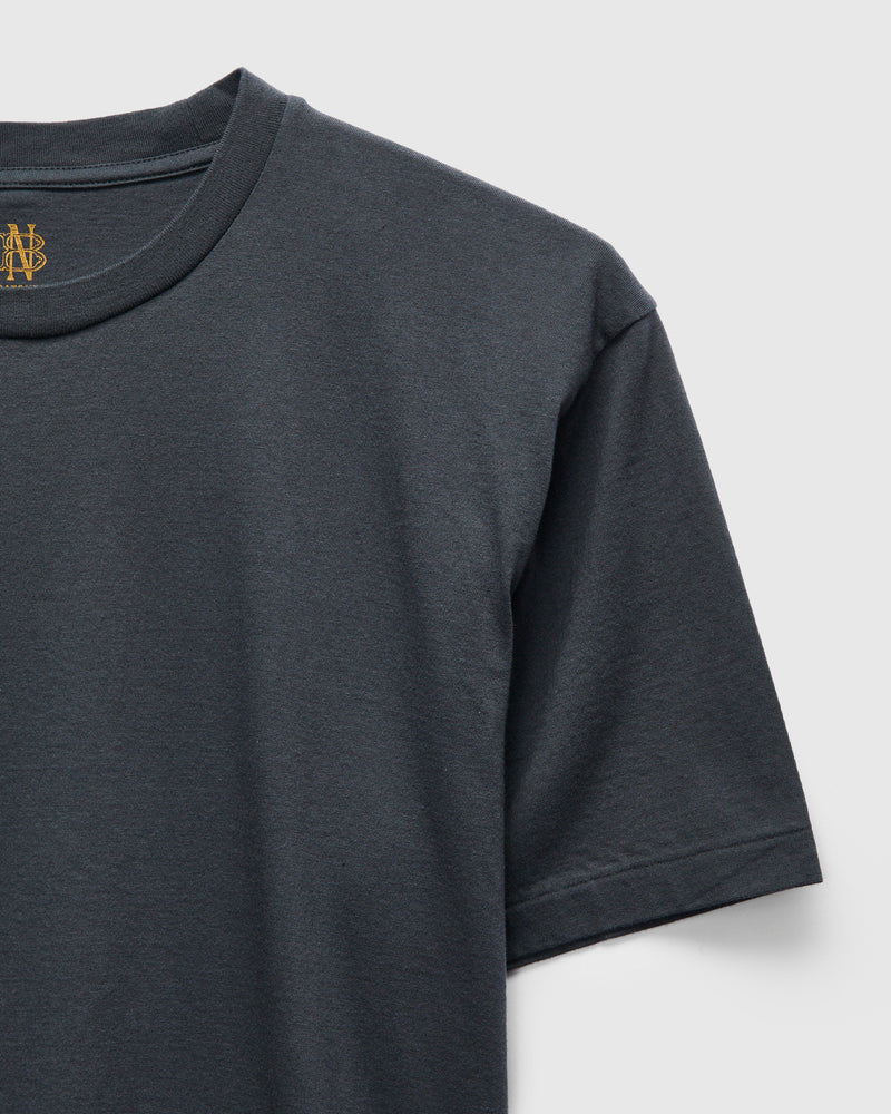 Meriyasu Light T-Shirt in Charcoal Navy