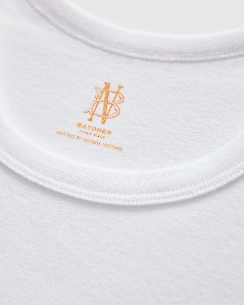 Seamless Inner Tank Top in White