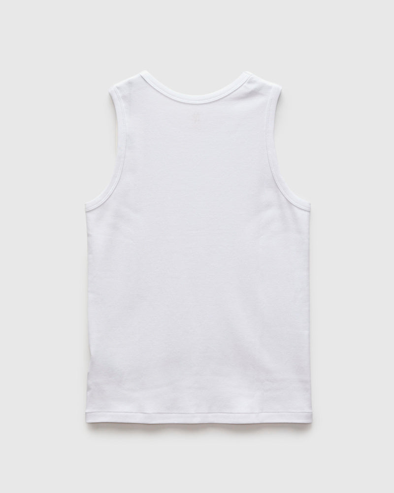 Seamless Inner Tank Top in White