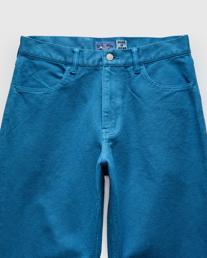 Sashiko Jeans in Blue Indigo