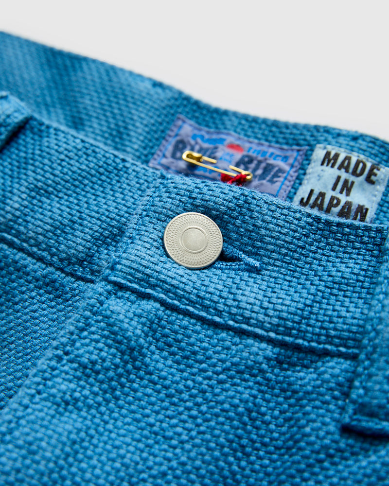 Sashiko Jeans in Blue Indigo