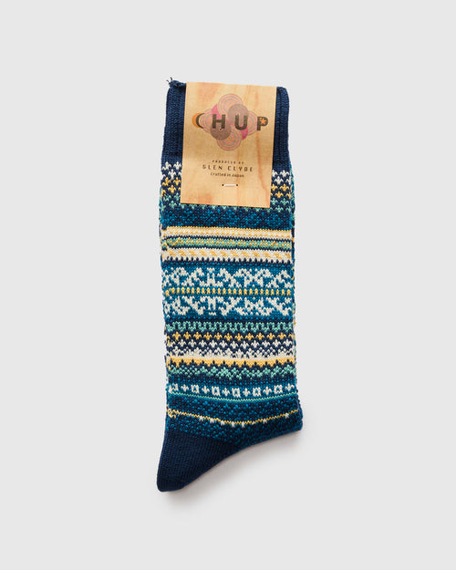 Peili Sock in Navy