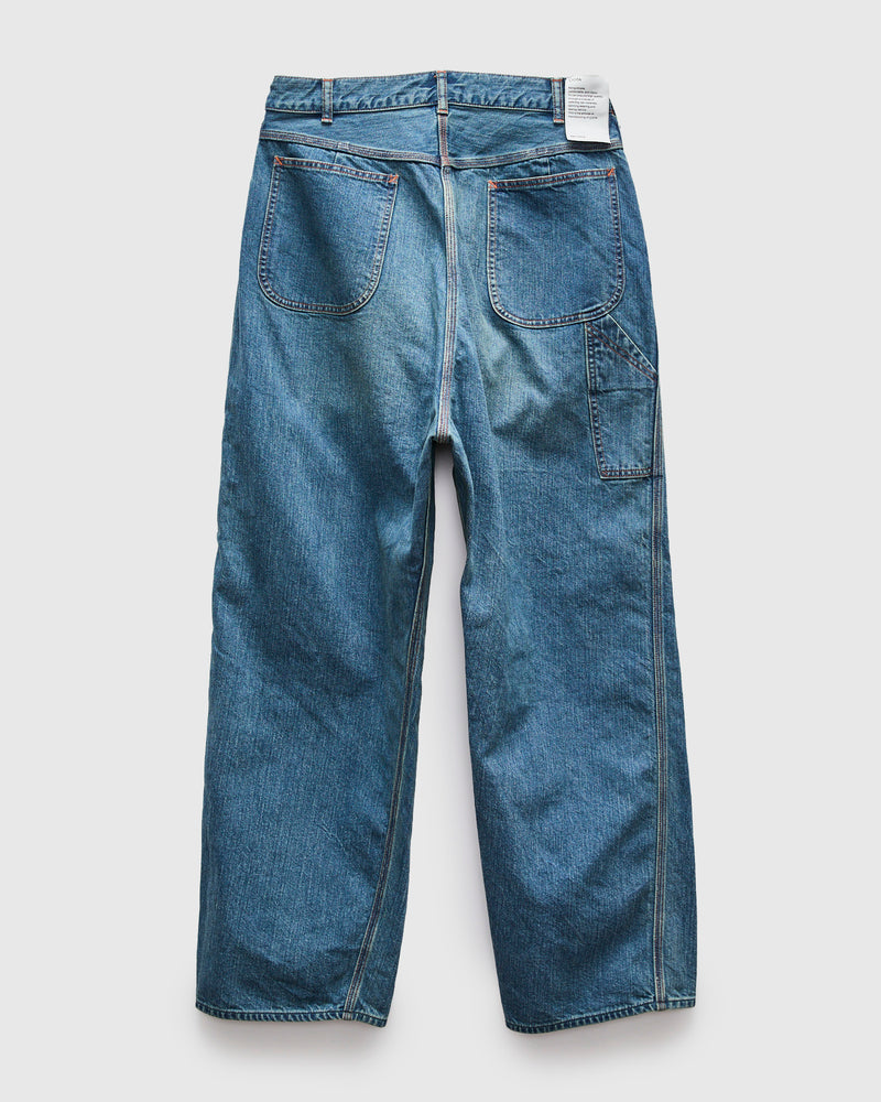 Denim Painter Pants in Medium Blue