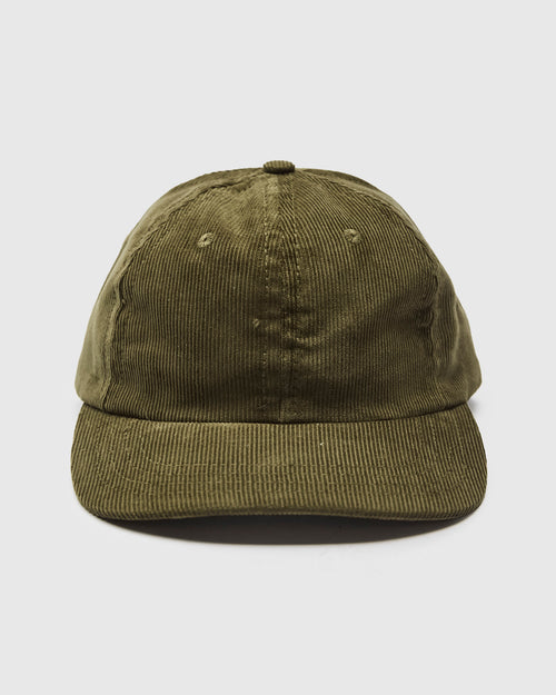Baseball Hat in Olive Drab Cord