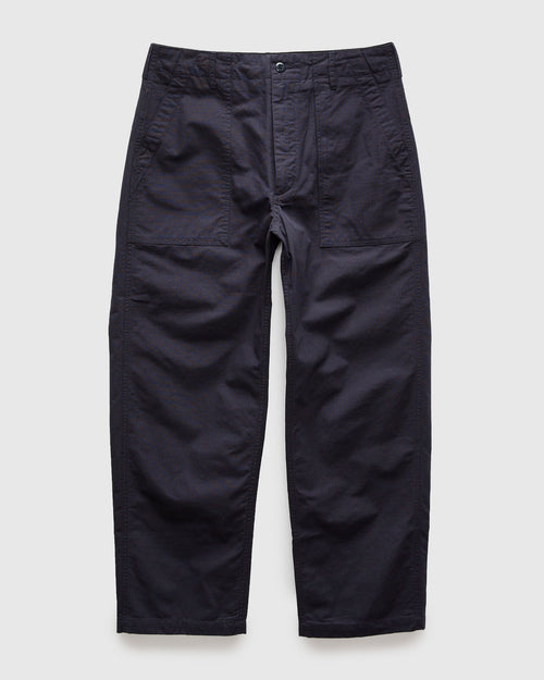 Light Fatigue Pants in Dark Navy Cotton Ripstop