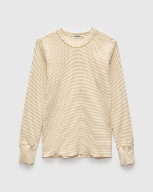 Thermal Long Sleeve Shirt in Natural