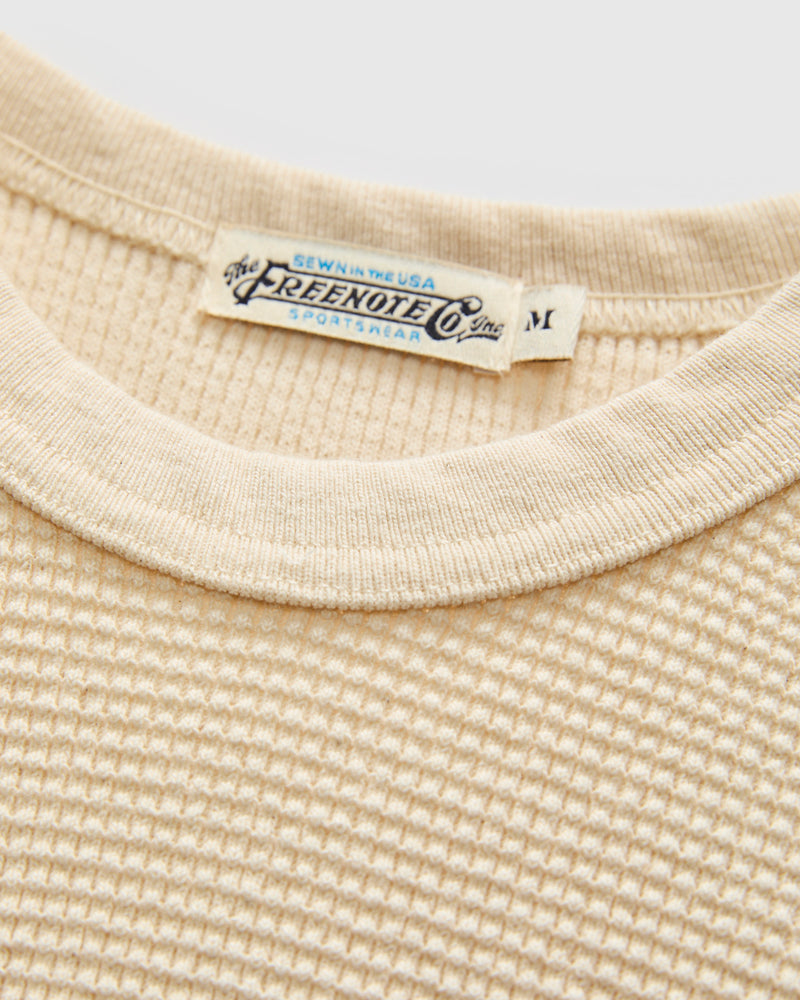 Thermal Long Sleeve Shirt in Natural